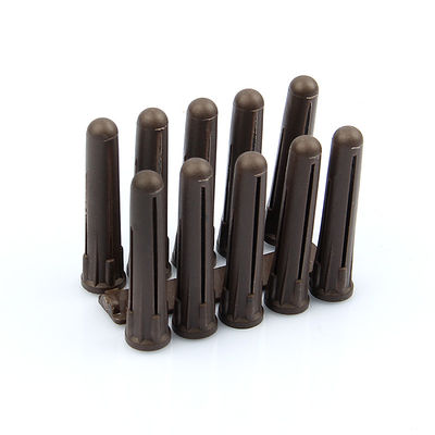กระเบื้องผนัง HDPE พลาสติก ติดตั้ง สีน้ําตาล 7MM X 40MM
