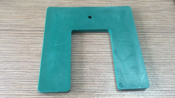 PP พลาสติก ชิมส์ และ ฟุตบอล รูปแบบ U สีน้ําเงิน 90MM X 90MM X 5MM